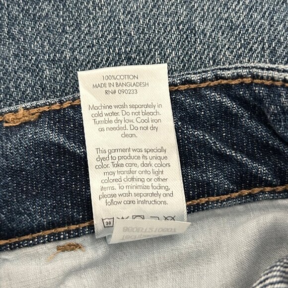 PacSun Mom Jean Evan Blue High-Rise Denim Jeans NWT (24) - Picture 12 of 13